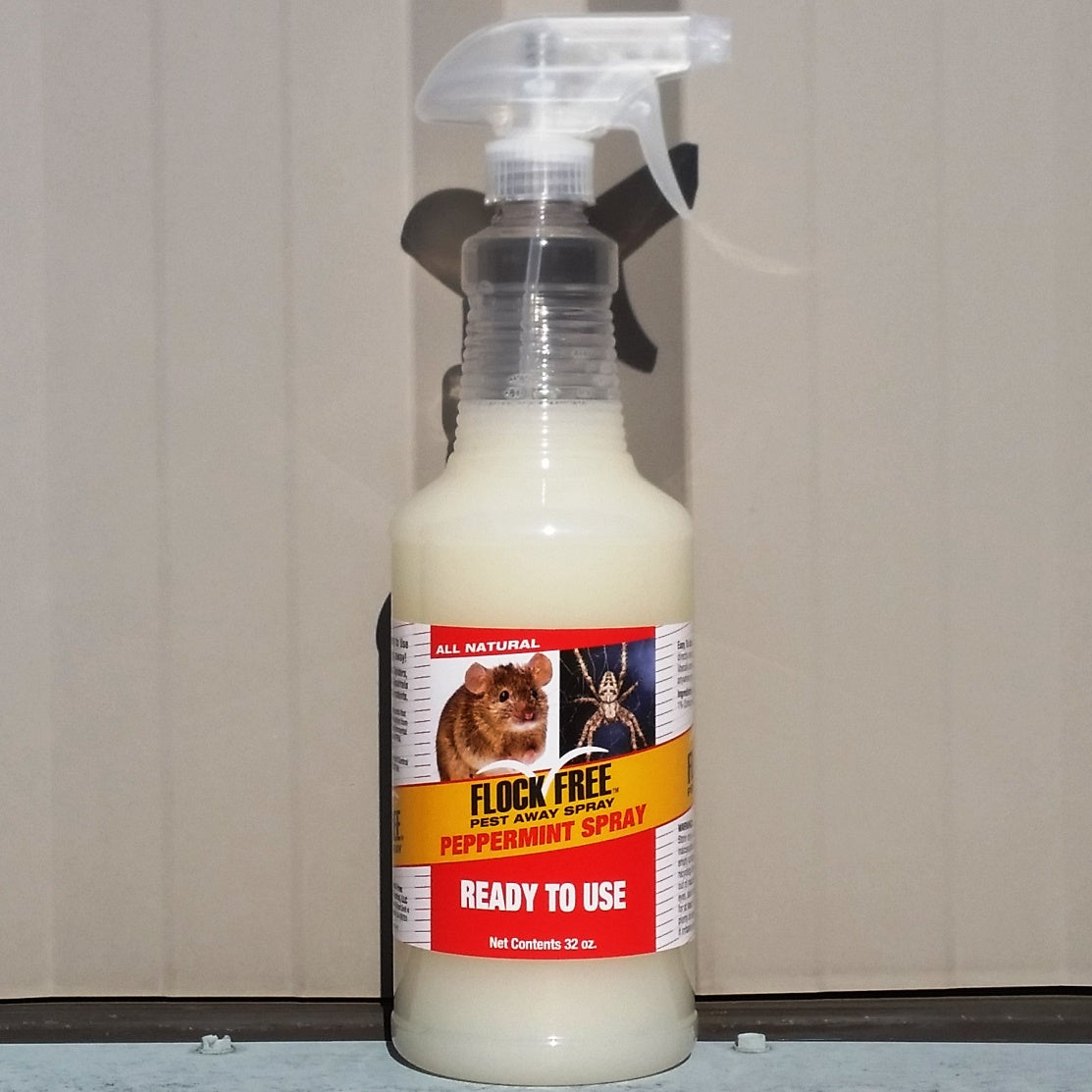 MICE, SPIDERS, ANTS, ROACH REPELLING NATURAL PEPPERMINT SPRAY “PEST AWAY”, 32 OZ