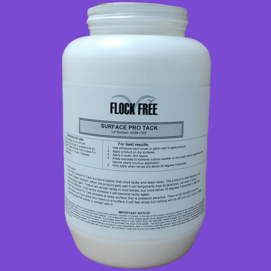 FLOCK FREE Surface Pro Tack – Liquid Spikes - Surface Protector - 1 gallon