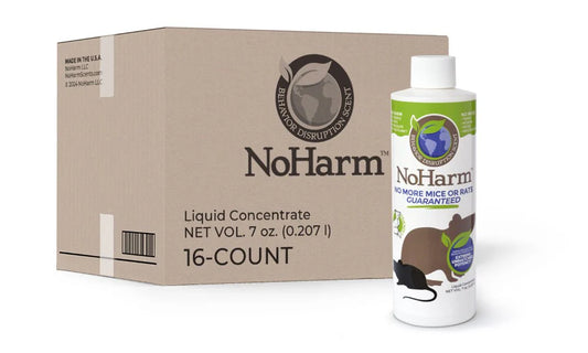 NoHarm Rodent Behavior Disruption Scent Kit - 7 oz. Concentrate 30 items / CASES