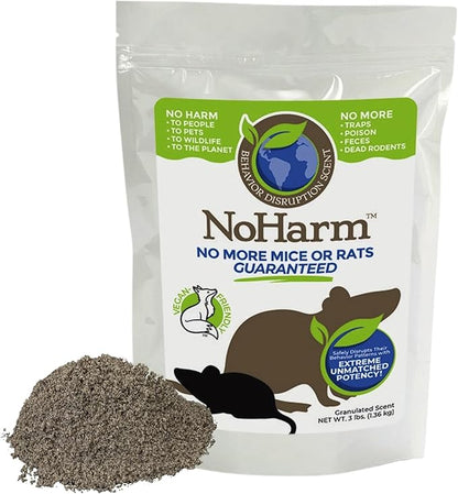 NoHarm Rodent Behavior Disruption Scent Kit - 3 lb. Bag 12 items / CASES