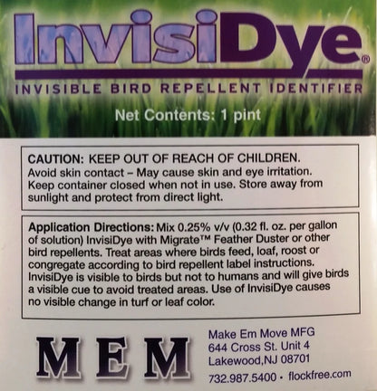 Flock Free Tank Mix Kit (1 gallon of Flock Free Tank Mix + 2 pints of InvisiDye)