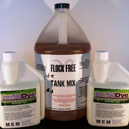 Flock Free Tank Mix Kit (1 gallon of Flock Free Tank Mix + 2 pints of InvisiDye)